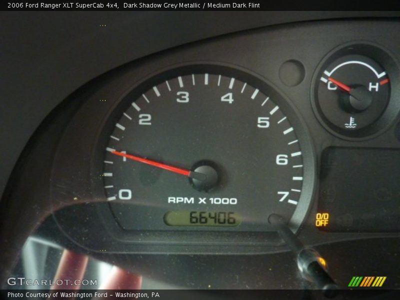 Dark Shadow Grey Metallic / Medium Dark Flint 2006 Ford Ranger XLT SuperCab 4x4