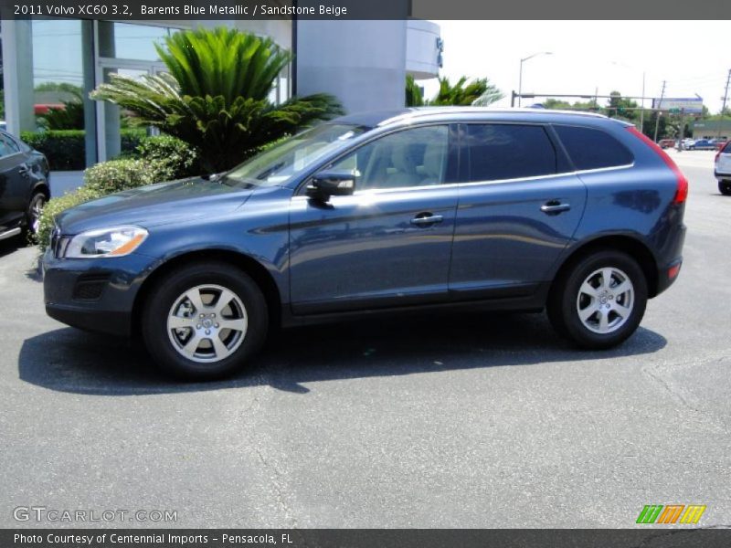 Barents Blue Metallic / Sandstone Beige 2011 Volvo XC60 3.2