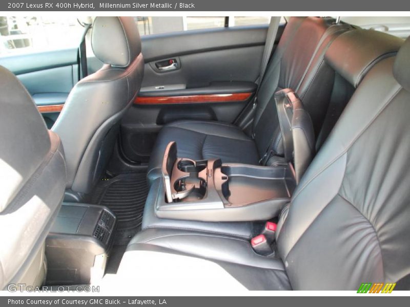 Millennium Silver Metallic / Black 2007 Lexus RX 400h Hybrid