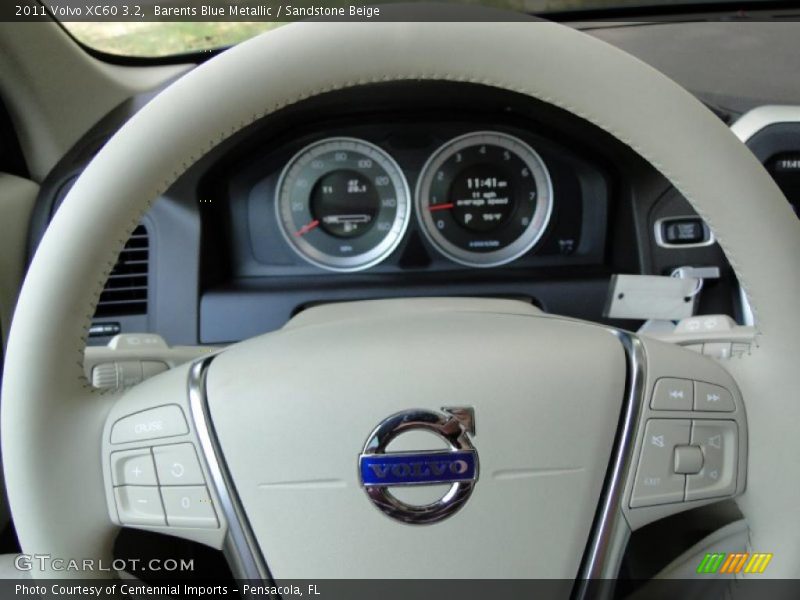 Barents Blue Metallic / Sandstone Beige 2011 Volvo XC60 3.2
