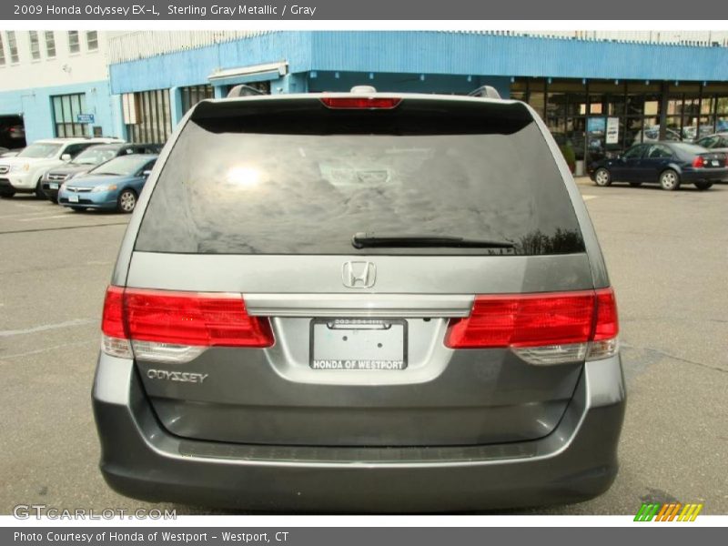 Sterling Gray Metallic / Gray 2009 Honda Odyssey EX-L
