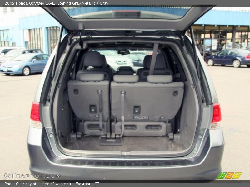 Sterling Gray Metallic / Gray 2009 Honda Odyssey EX-L