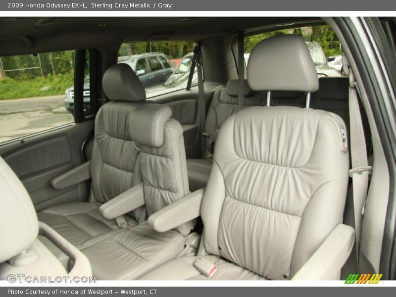 Sterling Gray Metallic / Gray 2009 Honda Odyssey EX-L