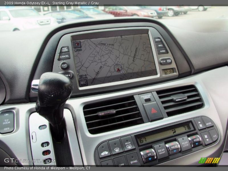 Sterling Gray Metallic / Gray 2009 Honda Odyssey EX-L