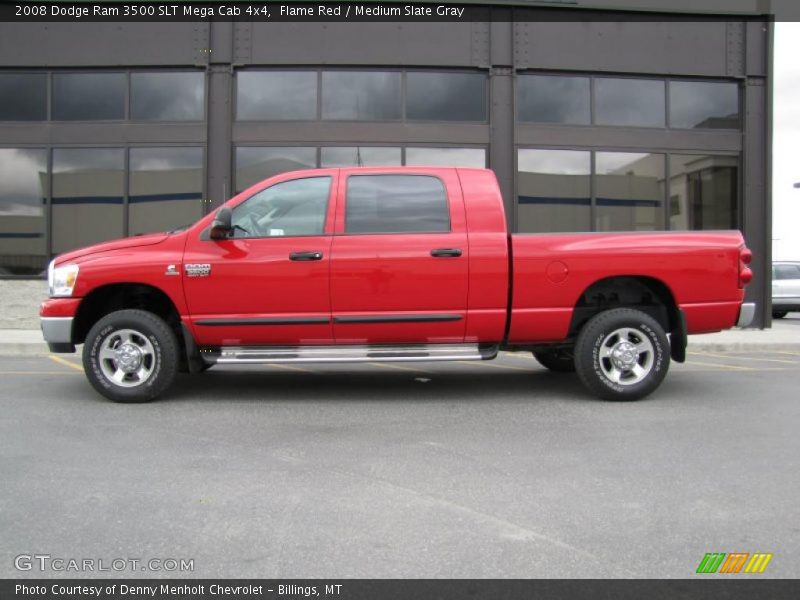  2008 Ram 3500 SLT Mega Cab 4x4 Flame Red
