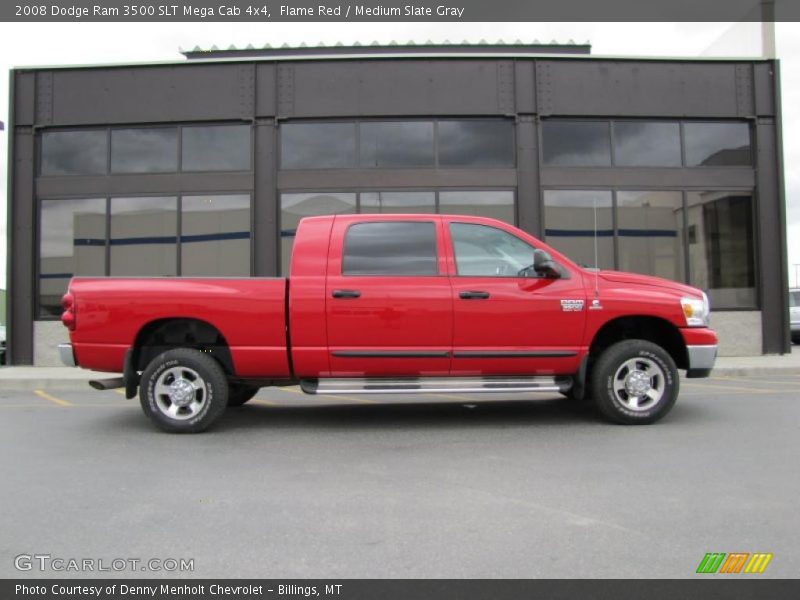  2008 Ram 3500 SLT Mega Cab 4x4 Flame Red
