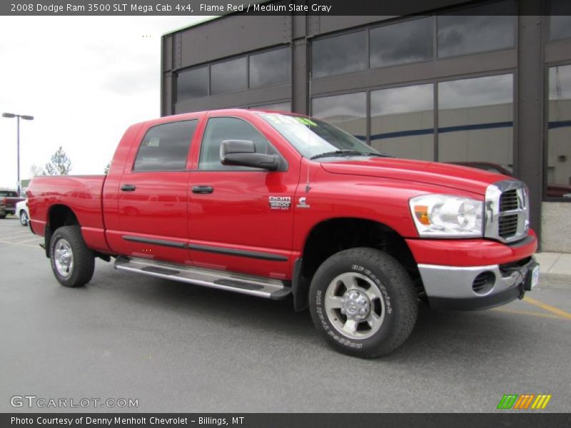  2008 Ram 3500 SLT Mega Cab 4x4 Flame Red