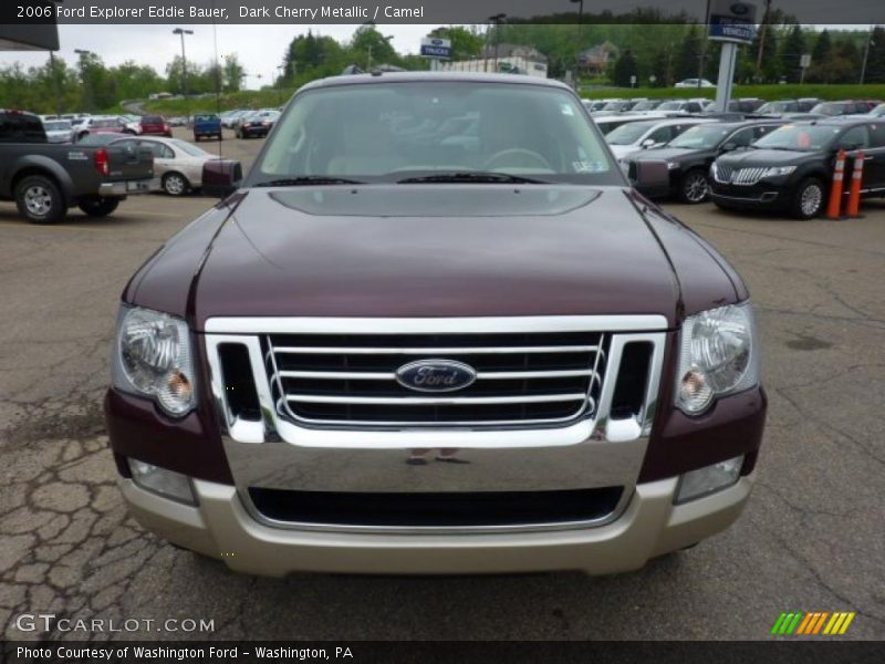 Dark Cherry Metallic / Camel 2006 Ford Explorer Eddie Bauer