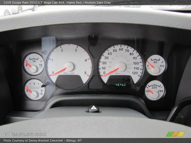  2008 Ram 3500 SLT Mega Cab 4x4 SLT Mega Cab 4x4 Gauges