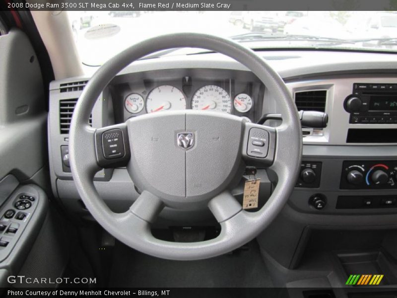  2008 Ram 3500 SLT Mega Cab 4x4 Steering Wheel