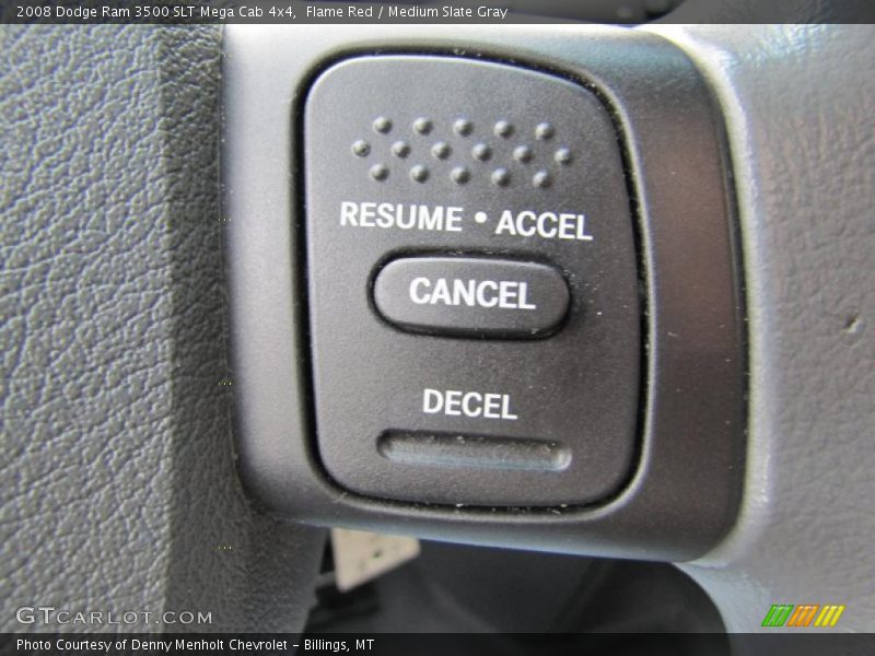 Controls of 2008 Ram 3500 SLT Mega Cab 4x4
