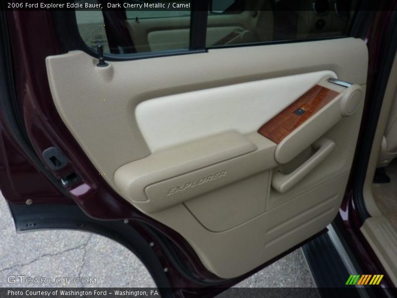 Dark Cherry Metallic / Camel 2006 Ford Explorer Eddie Bauer