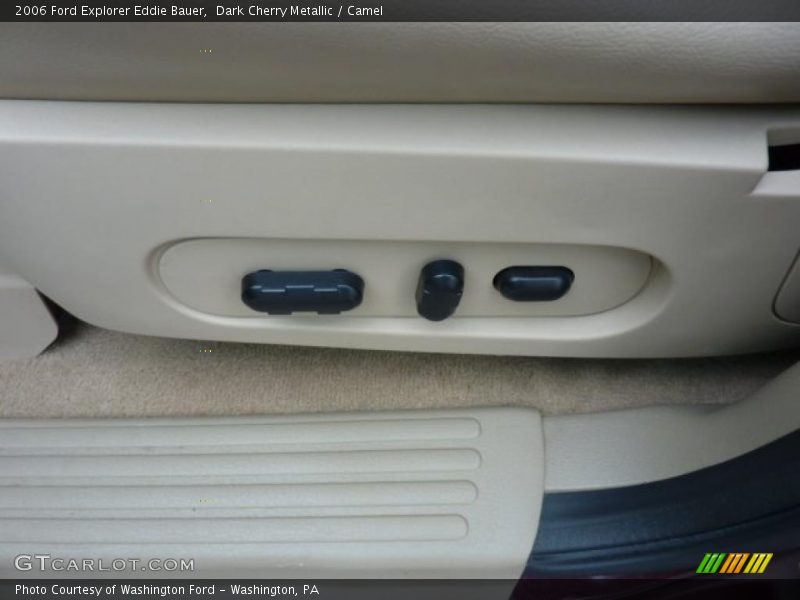 Dark Cherry Metallic / Camel 2006 Ford Explorer Eddie Bauer