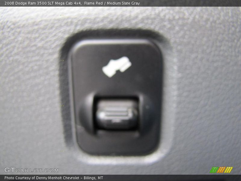 Flame Red / Medium Slate Gray 2008 Dodge Ram 3500 SLT Mega Cab 4x4
