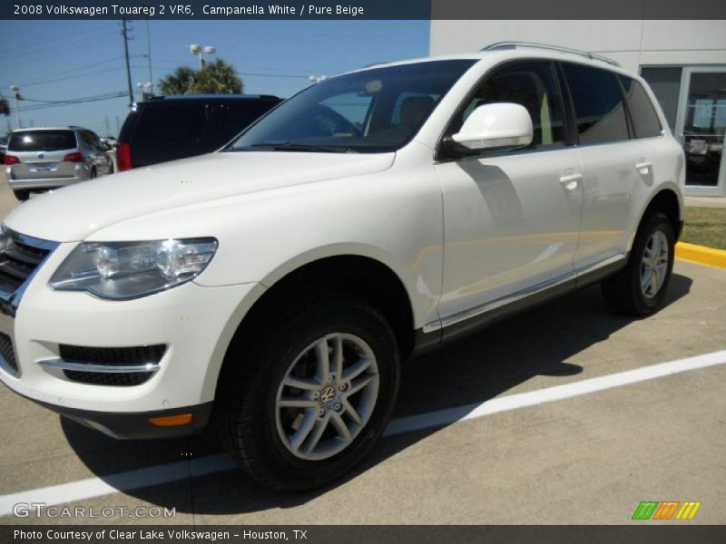 Campanella White / Pure Beige 2008 Volkswagen Touareg 2 VR6