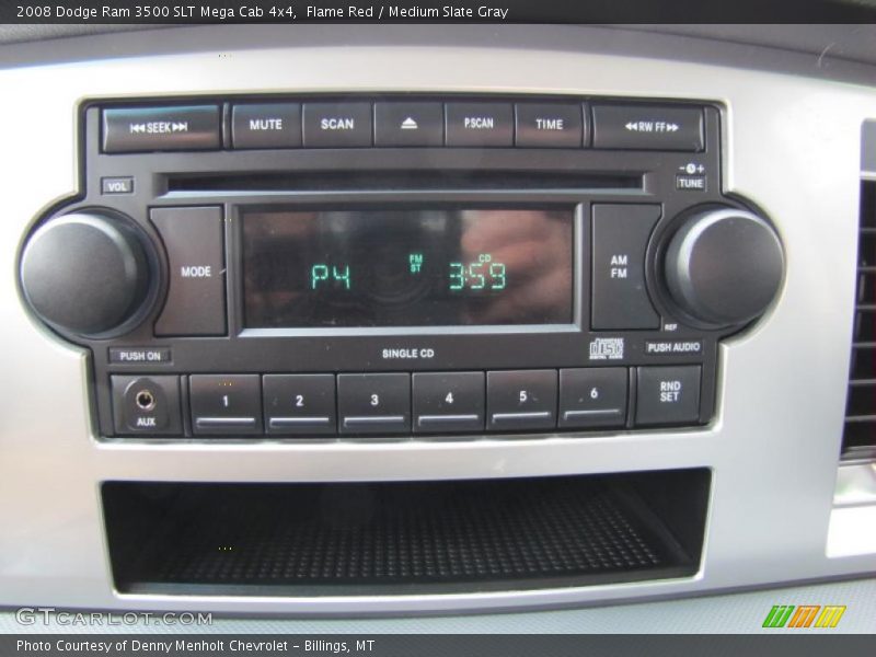 Controls of 2008 Ram 3500 SLT Mega Cab 4x4