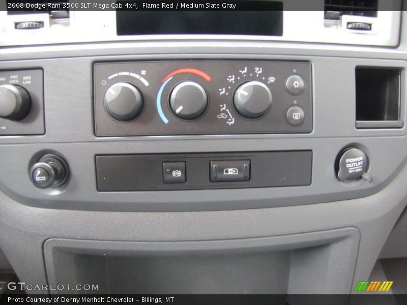 Controls of 2008 Ram 3500 SLT Mega Cab 4x4