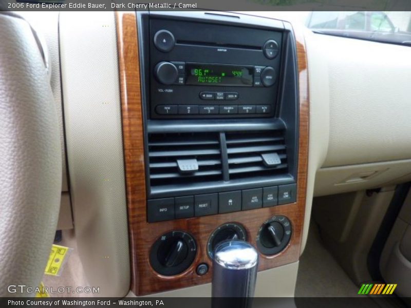 Dark Cherry Metallic / Camel 2006 Ford Explorer Eddie Bauer