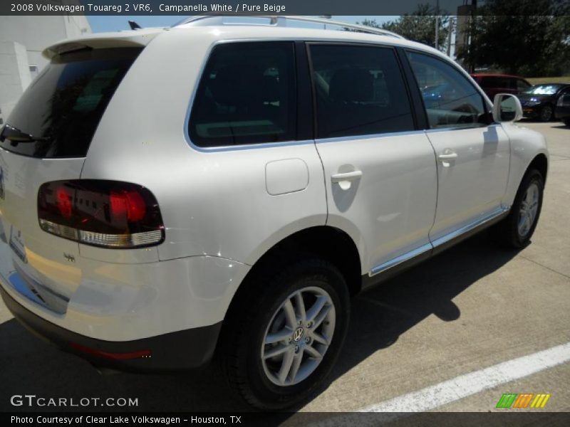 Campanella White / Pure Beige 2008 Volkswagen Touareg 2 VR6