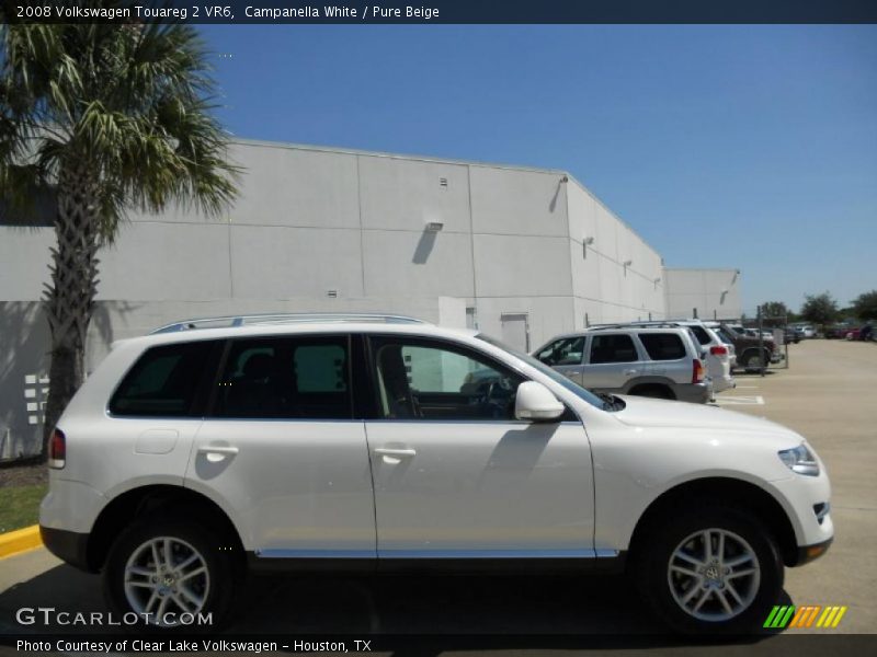 Campanella White / Pure Beige 2008 Volkswagen Touareg 2 VR6
