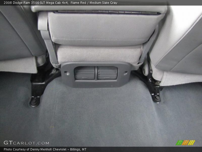 Flame Red / Medium Slate Gray 2008 Dodge Ram 3500 SLT Mega Cab 4x4