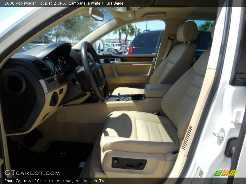 Campanella White / Pure Beige 2008 Volkswagen Touareg 2 VR6