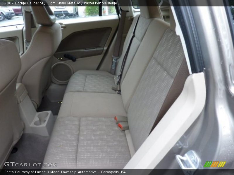 Light Khaki Metallic / Pastel Pebble Beige 2007 Dodge Caliber SE