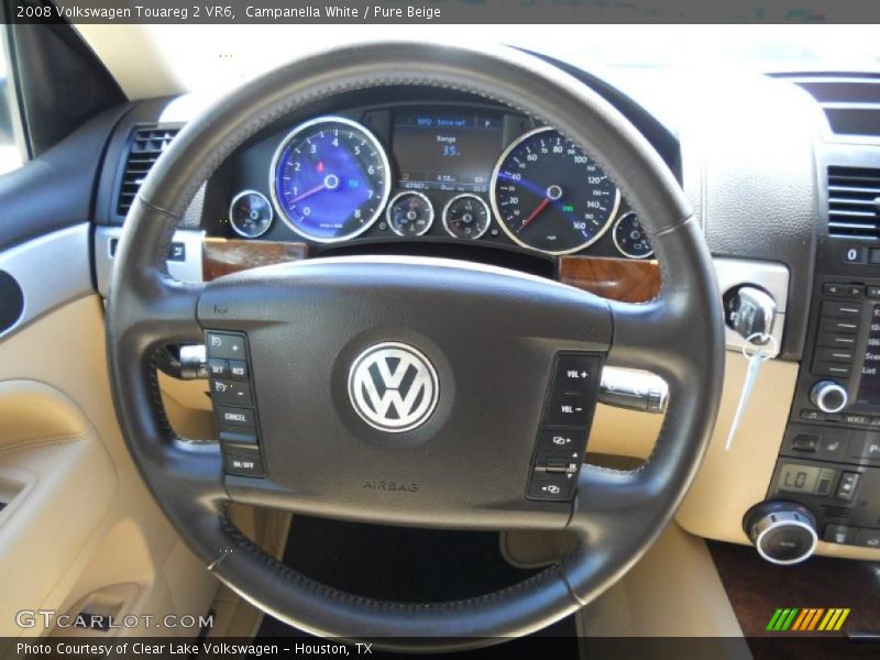 Campanella White / Pure Beige 2008 Volkswagen Touareg 2 VR6