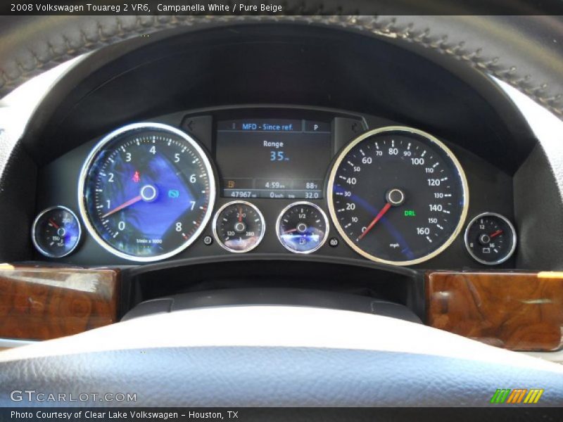 Campanella White / Pure Beige 2008 Volkswagen Touareg 2 VR6