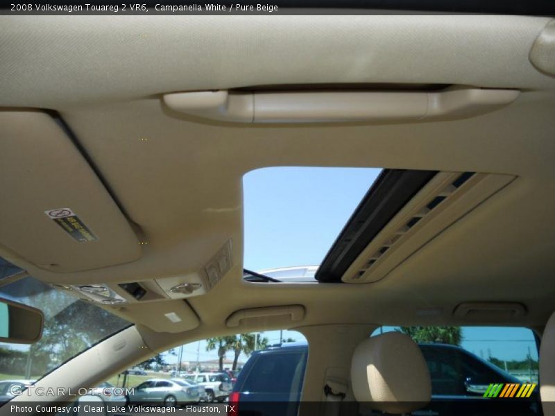 Campanella White / Pure Beige 2008 Volkswagen Touareg 2 VR6