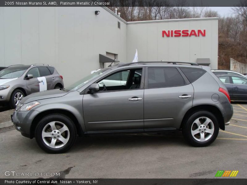 Platinum Metallic / Charcoal 2005 Nissan Murano SL AWD