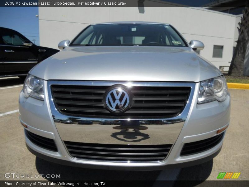 Reflex Silver / Classic Gray 2008 Volkswagen Passat Turbo Sedan
