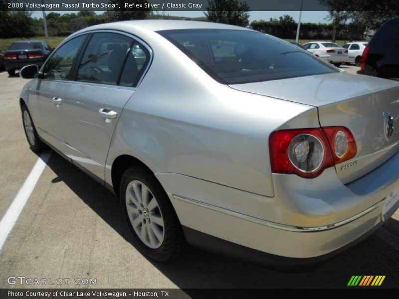 Reflex Silver / Classic Gray 2008 Volkswagen Passat Turbo Sedan