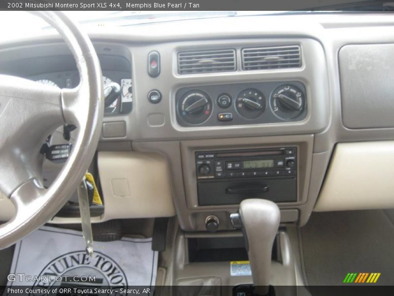 Memphis Blue Pearl / Tan 2002 Mitsubishi Montero Sport XLS 4x4