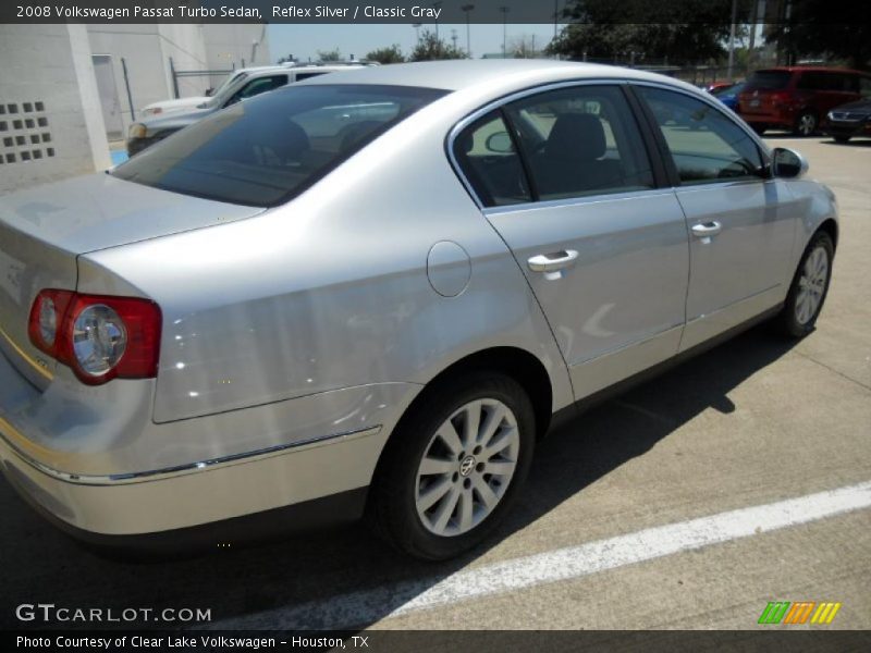 Reflex Silver / Classic Gray 2008 Volkswagen Passat Turbo Sedan