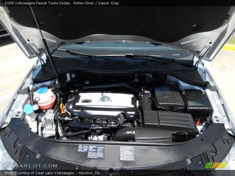 Reflex Silver / Classic Gray 2008 Volkswagen Passat Turbo Sedan