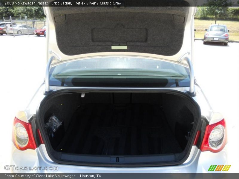 Reflex Silver / Classic Gray 2008 Volkswagen Passat Turbo Sedan