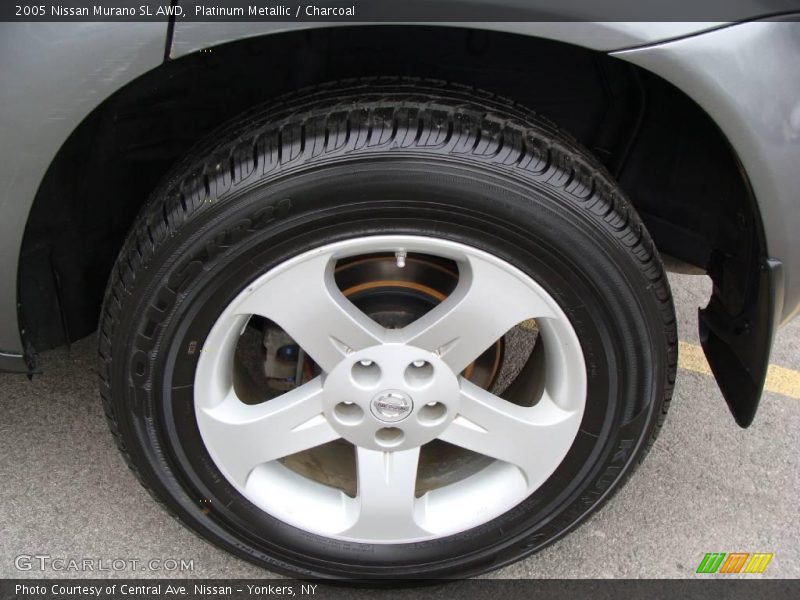 Platinum Metallic / Charcoal 2005 Nissan Murano SL AWD