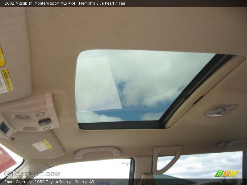 Memphis Blue Pearl / Tan 2002 Mitsubishi Montero Sport XLS 4x4