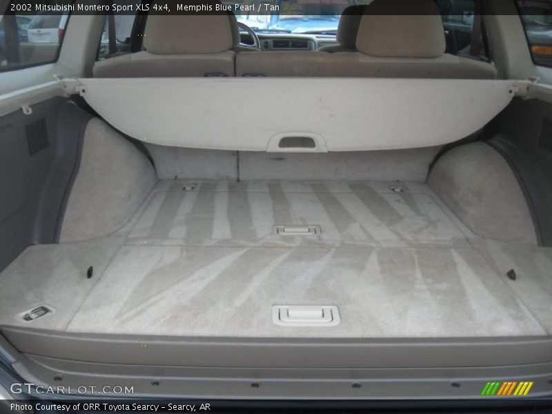  2002 Montero Sport XLS 4x4 Trunk