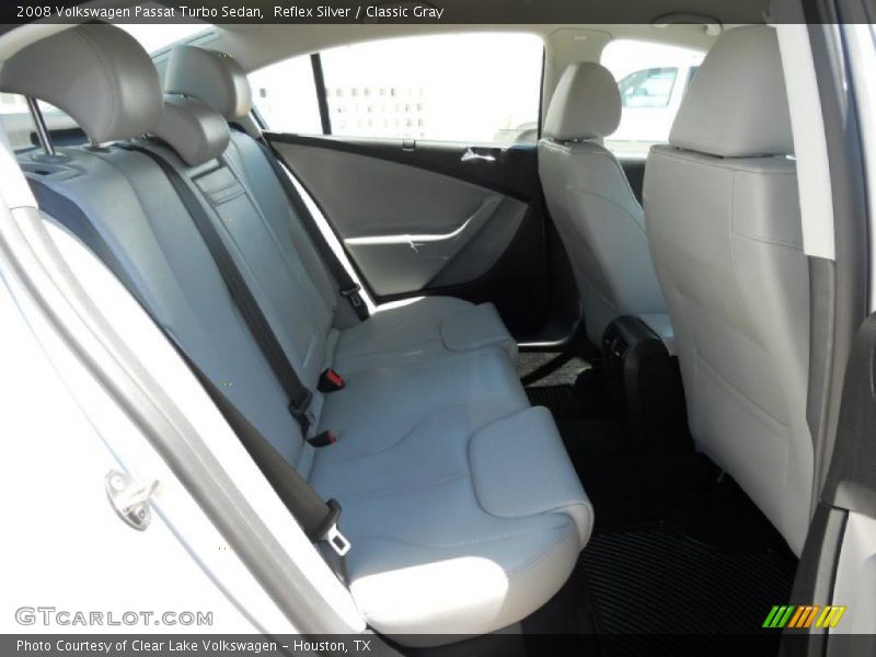 Reflex Silver / Classic Gray 2008 Volkswagen Passat Turbo Sedan