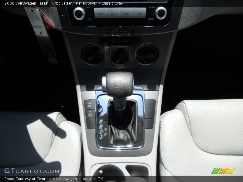 Reflex Silver / Classic Gray 2008 Volkswagen Passat Turbo Sedan