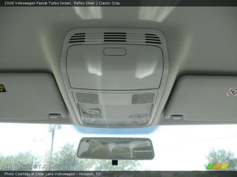 Reflex Silver / Classic Gray 2008 Volkswagen Passat Turbo Sedan