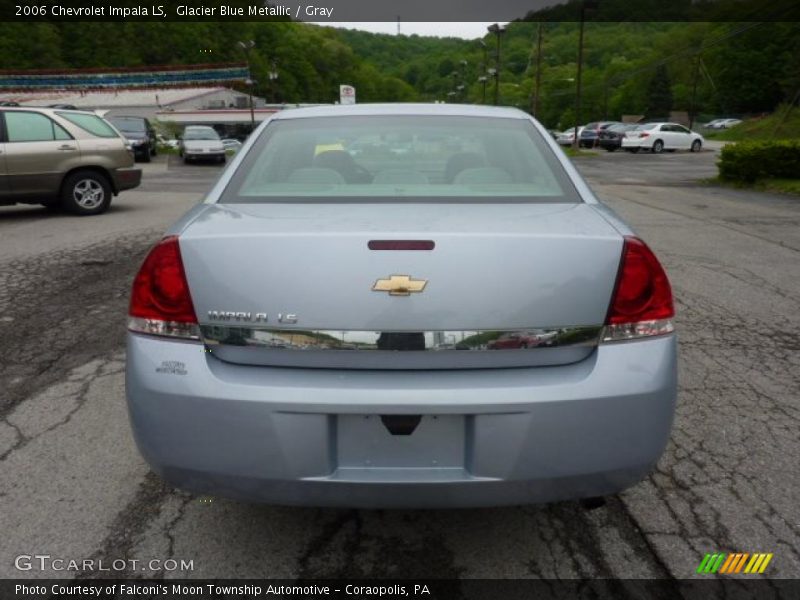 Glacier Blue Metallic / Gray 2006 Chevrolet Impala LS