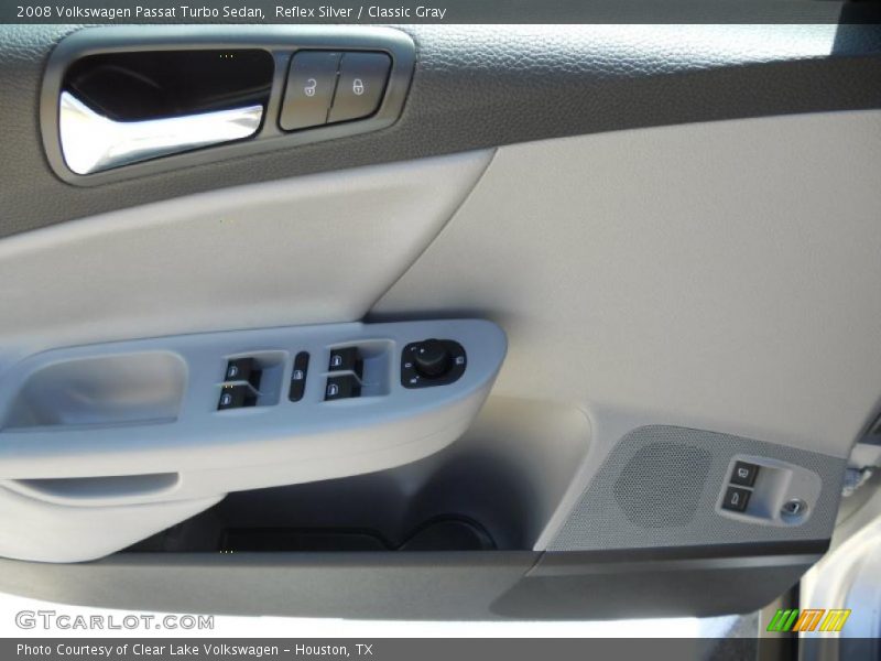Reflex Silver / Classic Gray 2008 Volkswagen Passat Turbo Sedan