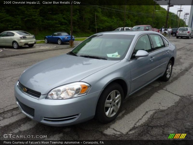 Glacier Blue Metallic / Gray 2006 Chevrolet Impala LS