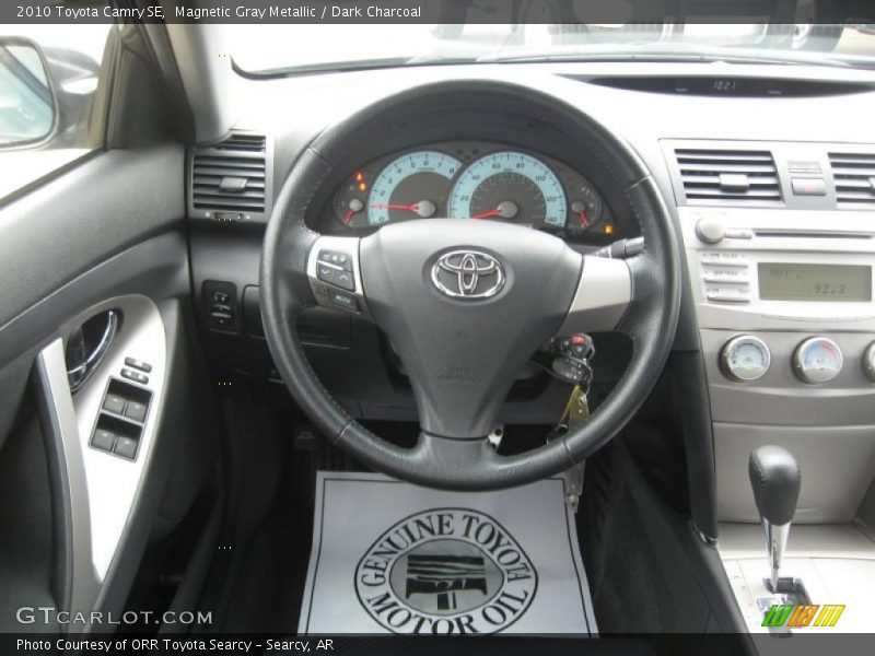 Magnetic Gray Metallic / Dark Charcoal 2010 Toyota Camry SE