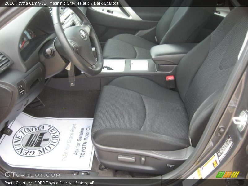 Magnetic Gray Metallic / Dark Charcoal 2010 Toyota Camry SE