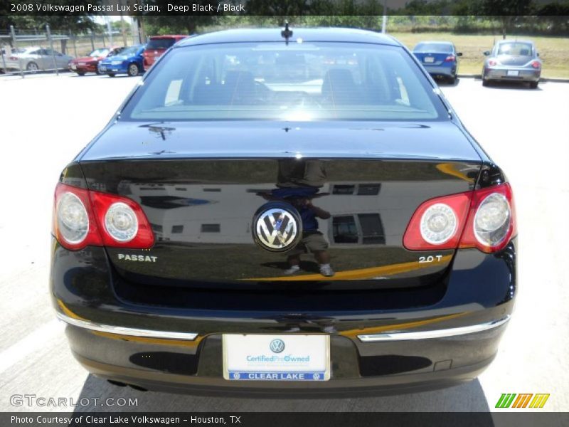 Deep Black / Black 2008 Volkswagen Passat Lux Sedan