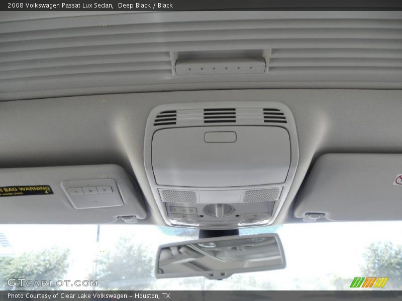 Deep Black / Black 2008 Volkswagen Passat Lux Sedan